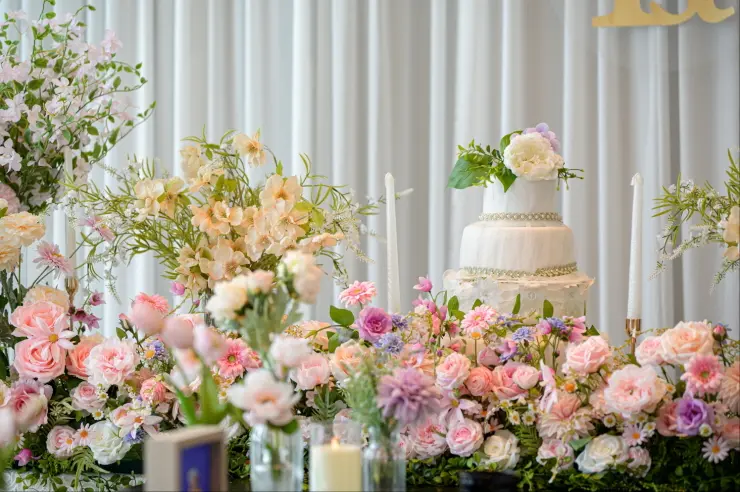 Silk Flower Styling 공간 연출 6