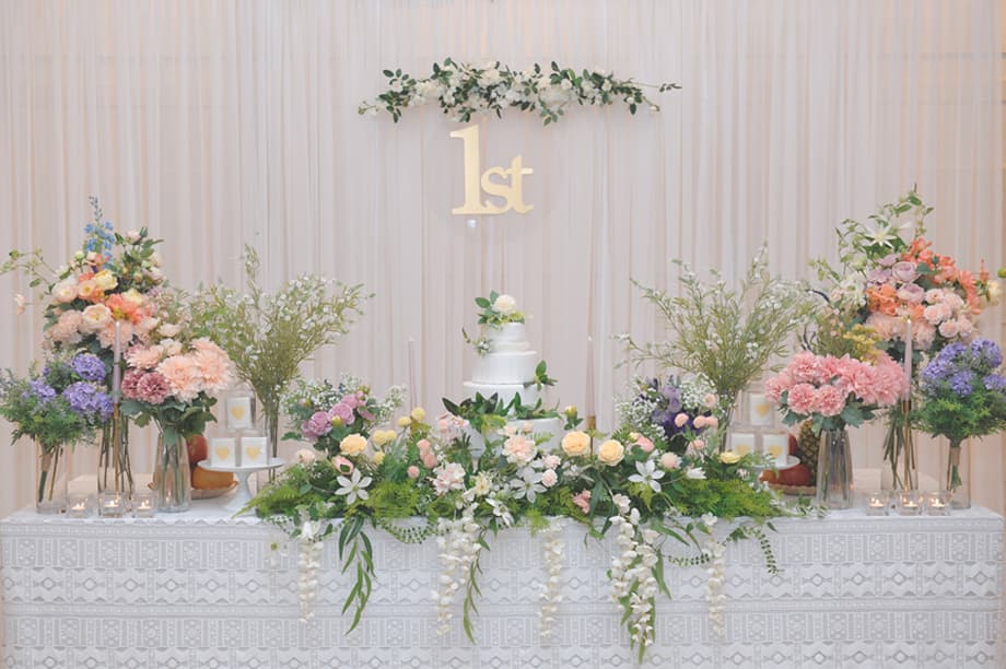 스카이파크 더카라 웨딩포토존